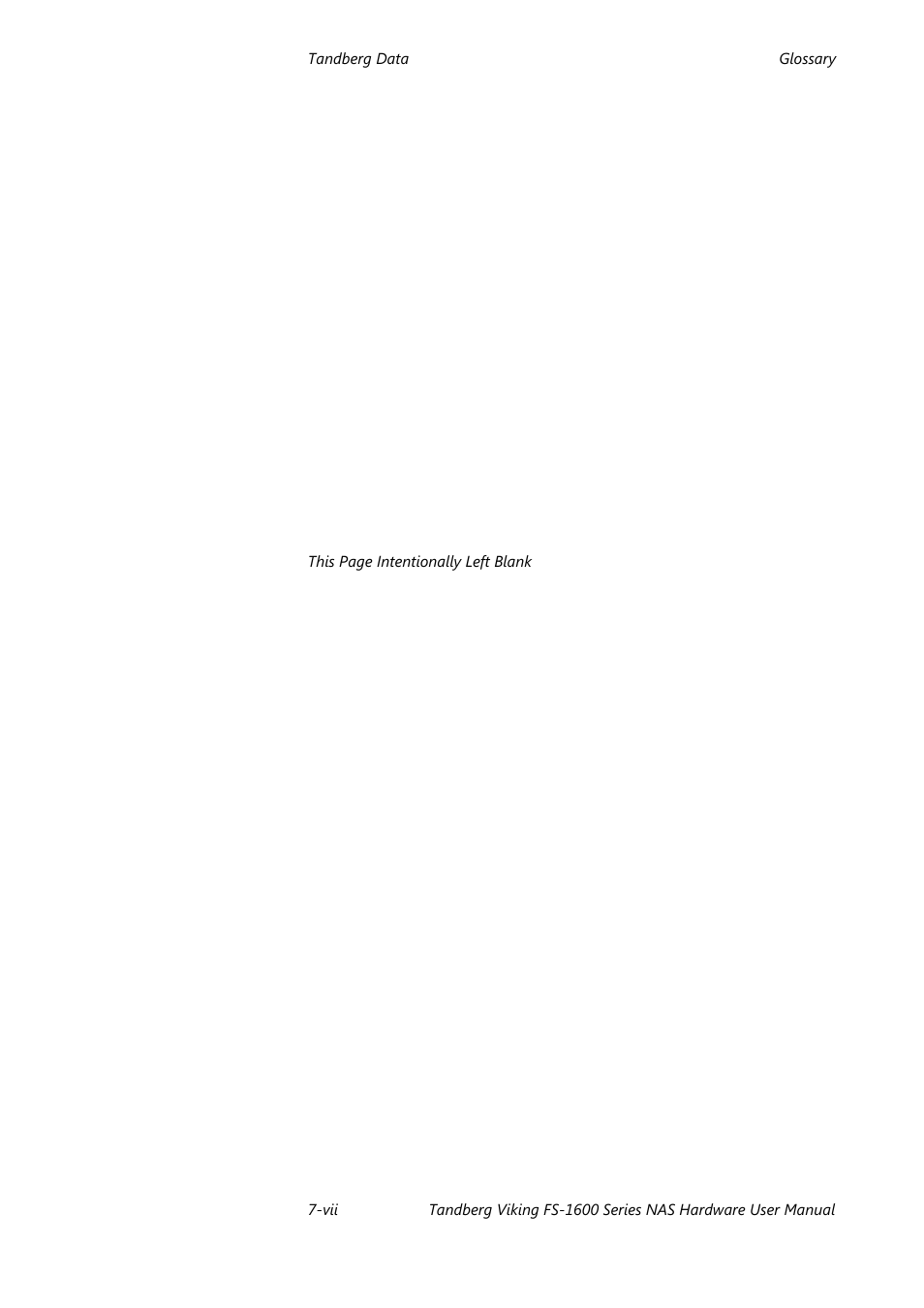 Tandberg Data FS-1610 User Manual | Page 53 / 53