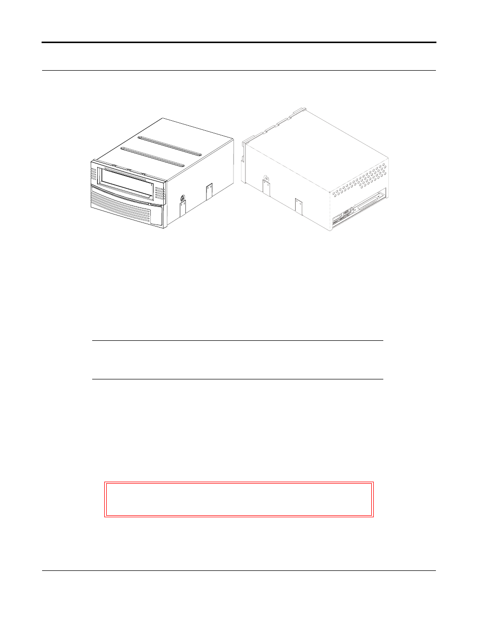 Securing the internal tape drive, Securing the internal tape drive -10 | Tandberg Data SDLT 600 User Manual | Page 58 / 126