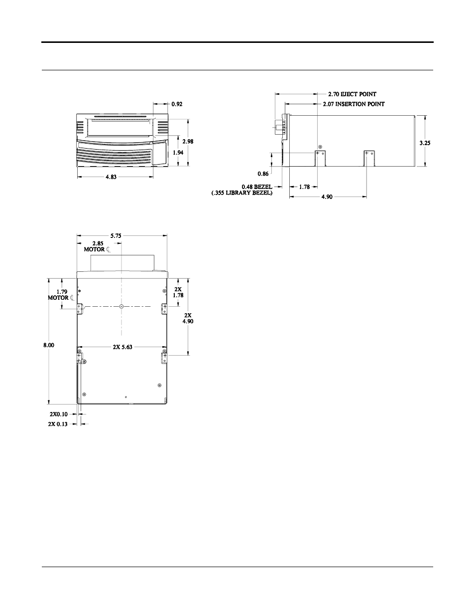 Connecting the internal tape drive cables, Connecting the internal tape drive cables -11 | Tandberg Data SDLT 600 User Manual | Page 59 / 126