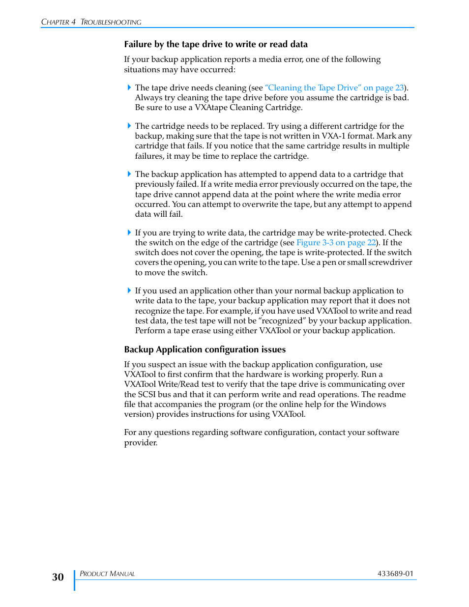 Tandberg Data VXA-320 (VXA-3) User Manual | Page 44 / 90