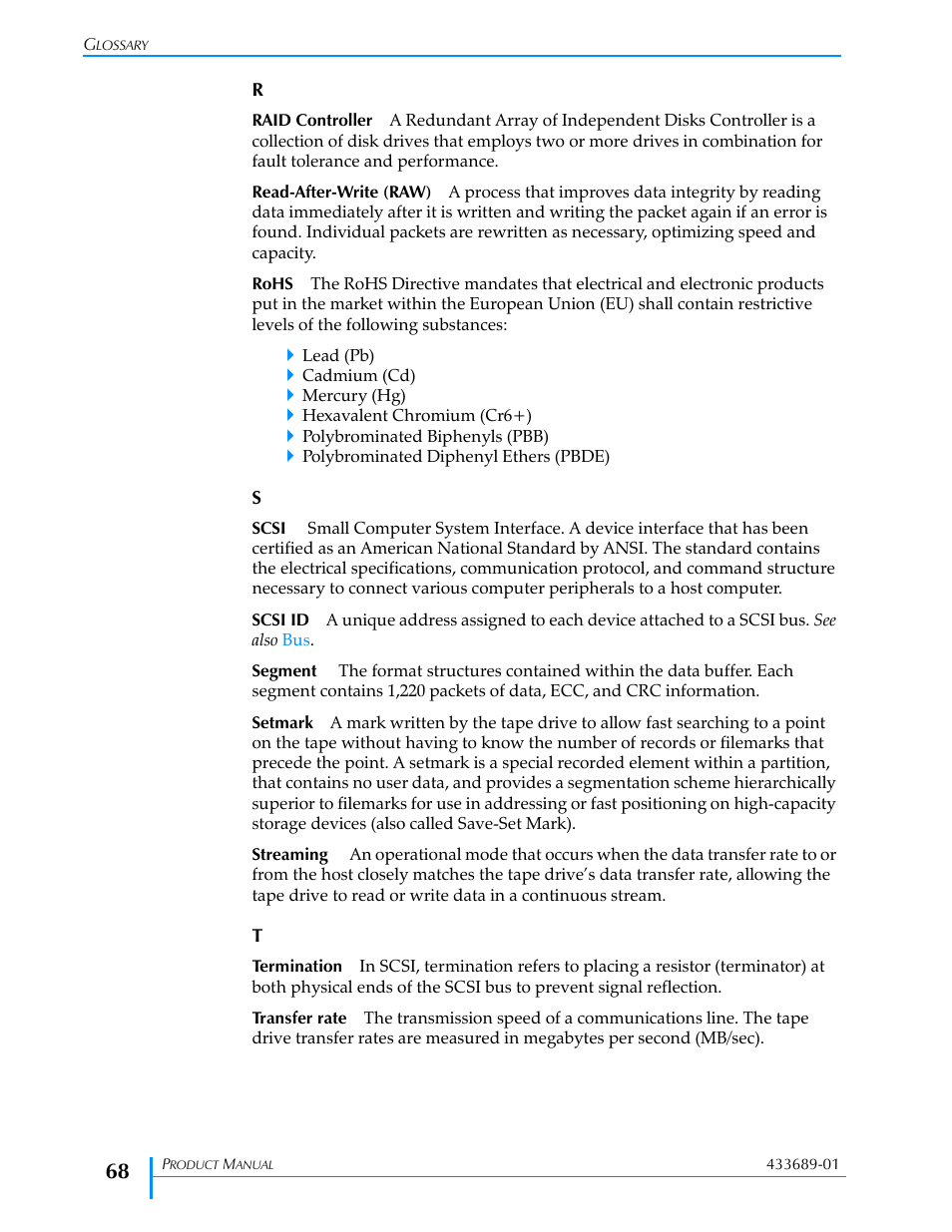 Tandberg Data VXA-320 (VXA-3) User Manual | Page 82 / 90