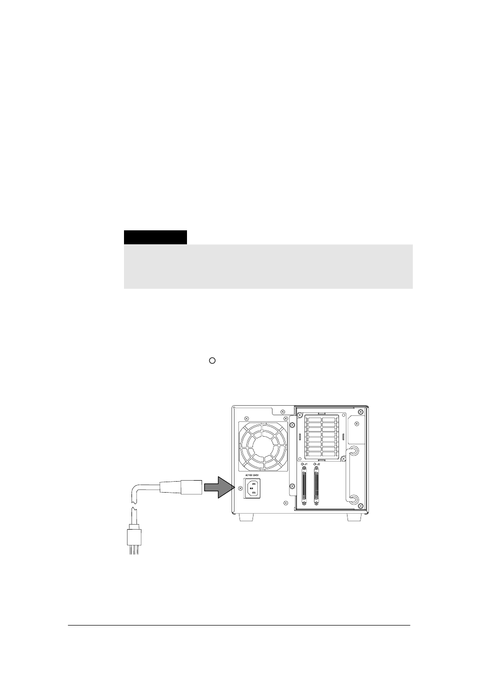 3 ac power cable connection, Important | Tandberg Data Autoloader Tandberg LTO2 User Manual | Page 26 / 85