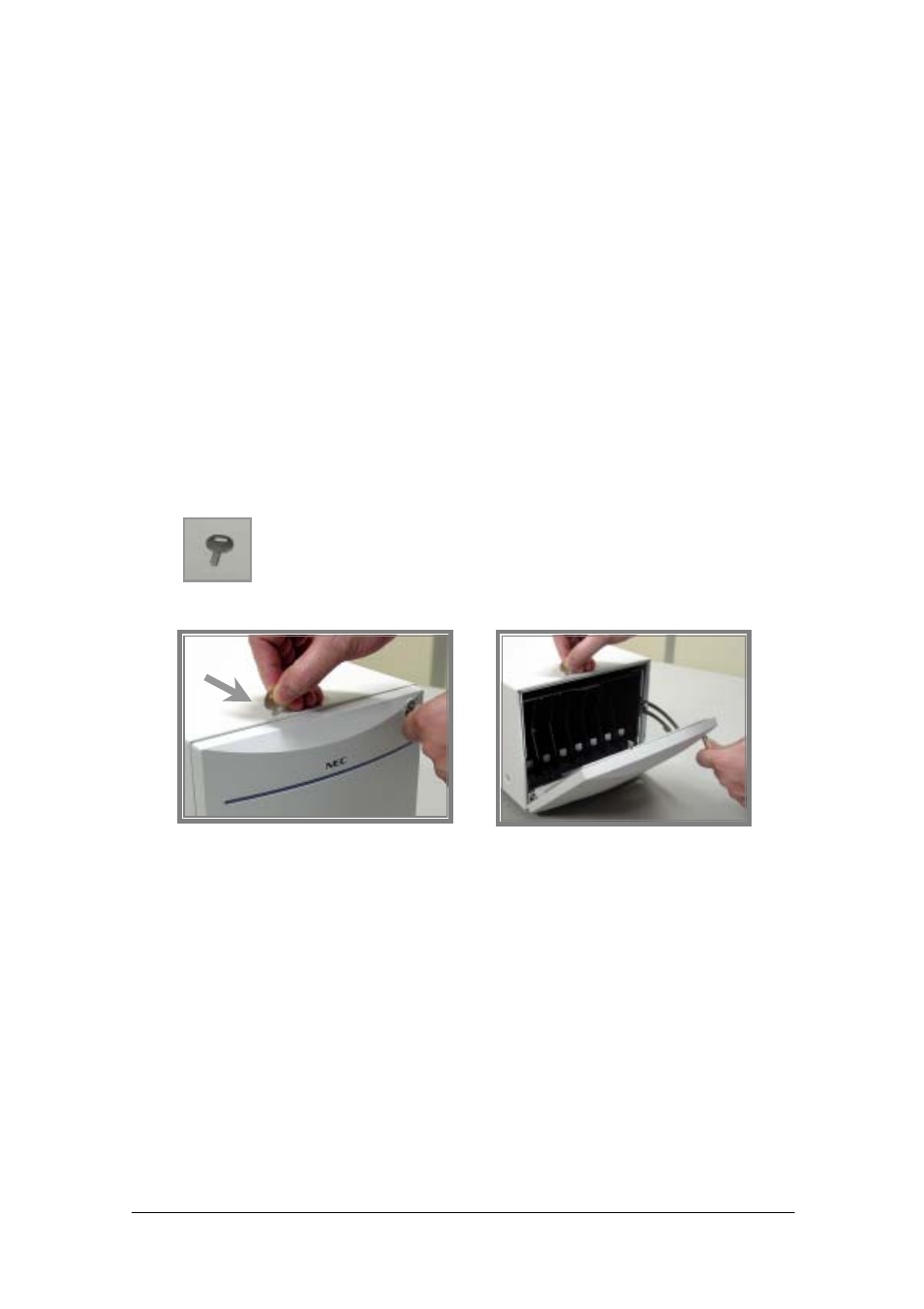 7 using the emergency release key | Tandberg Data Autoloader Tandberg LTO2 User Manual | Page 46 / 85