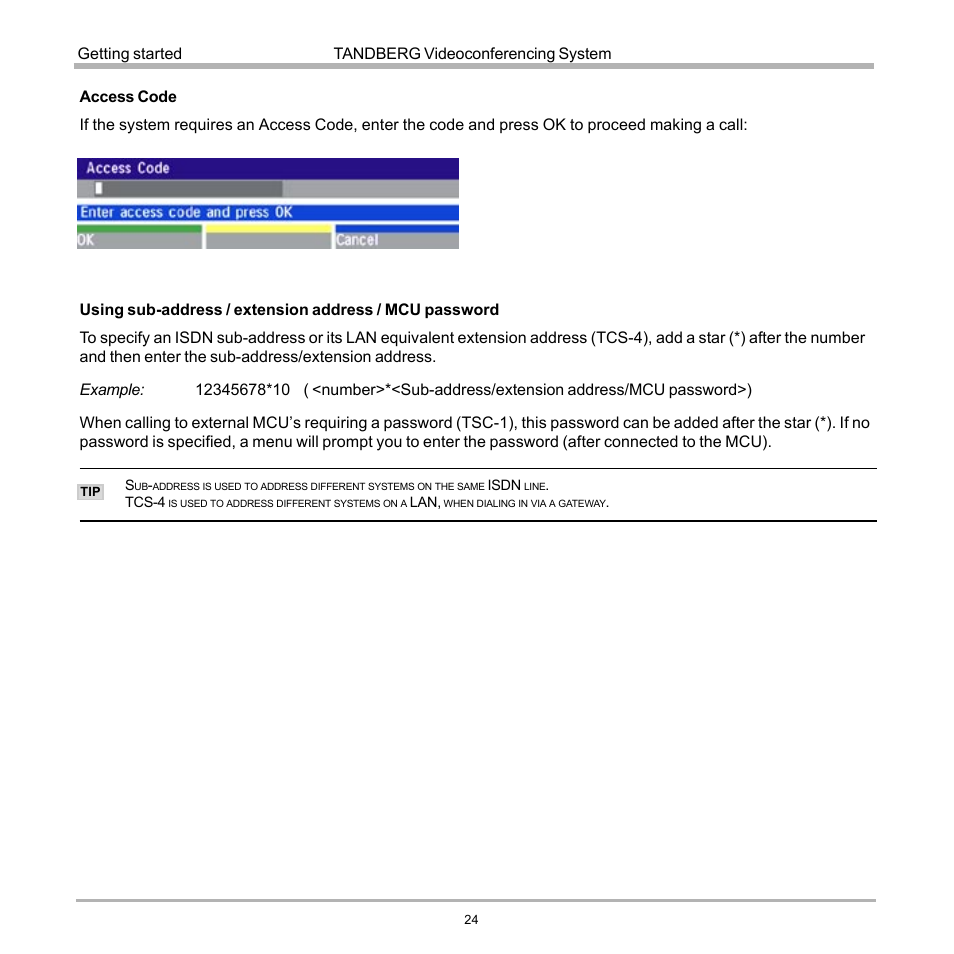 Tandberg Data 7000 User Manual | Page 24 / 118