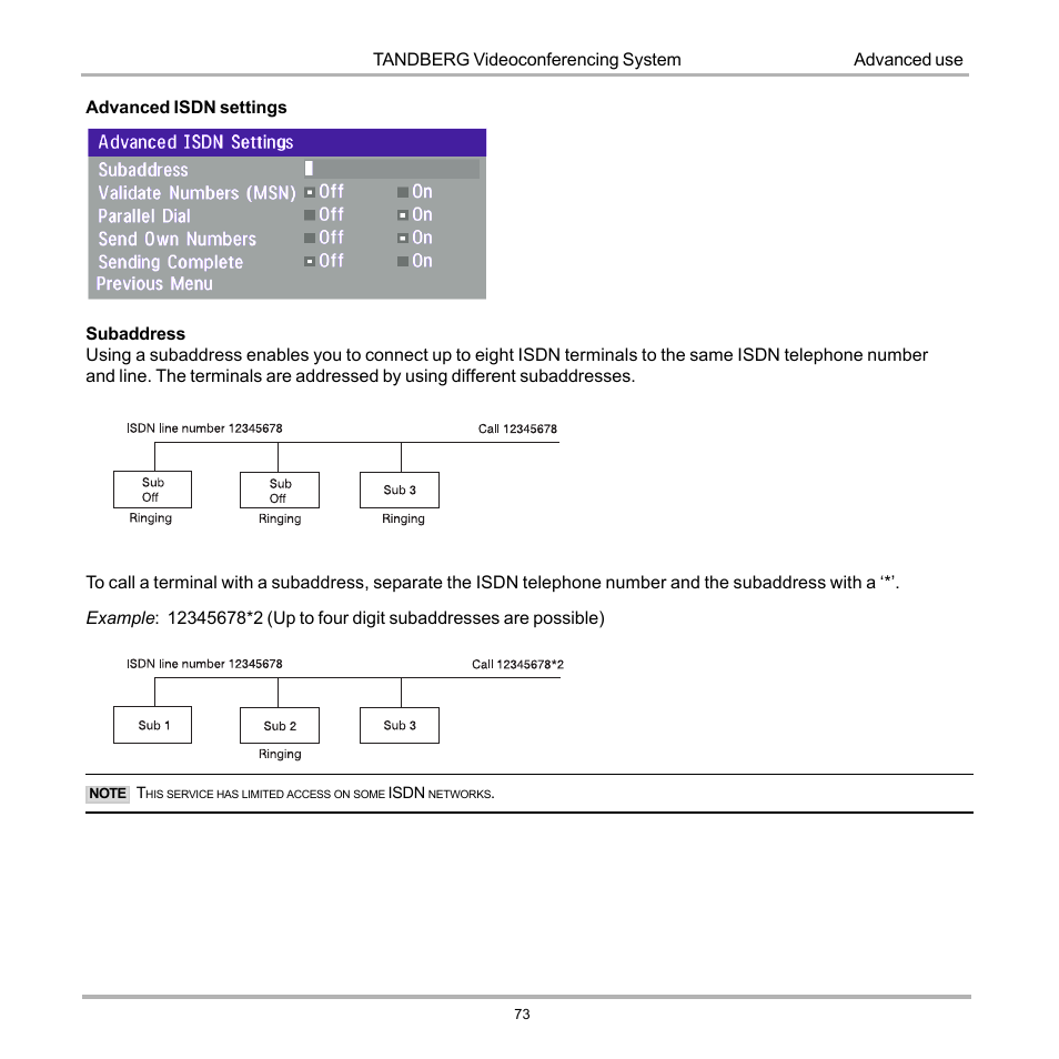 Tandberg Data 7000 User Manual | Page 73 / 118