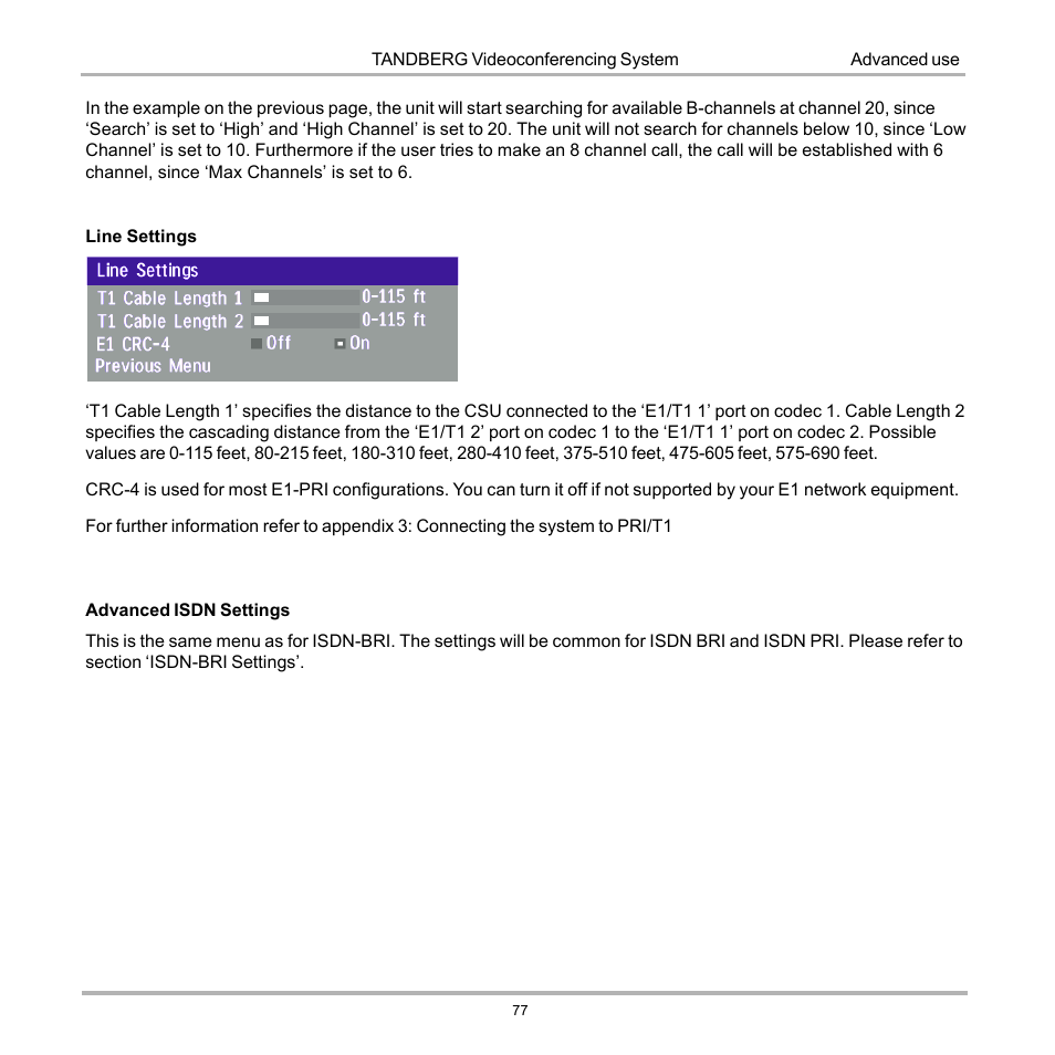 Tandberg Data 7000 User Manual | Page 77 / 118