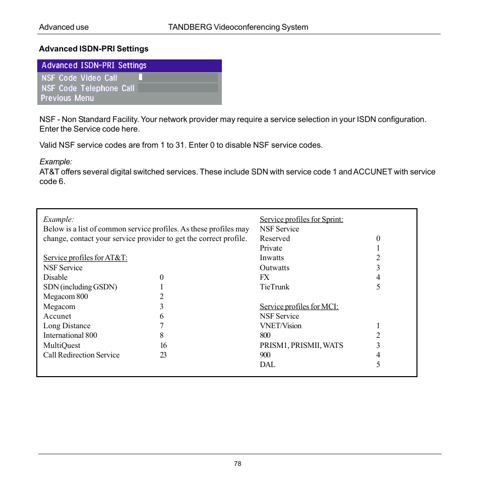 Tandberg Data 7000 User Manual | Page 78 / 118