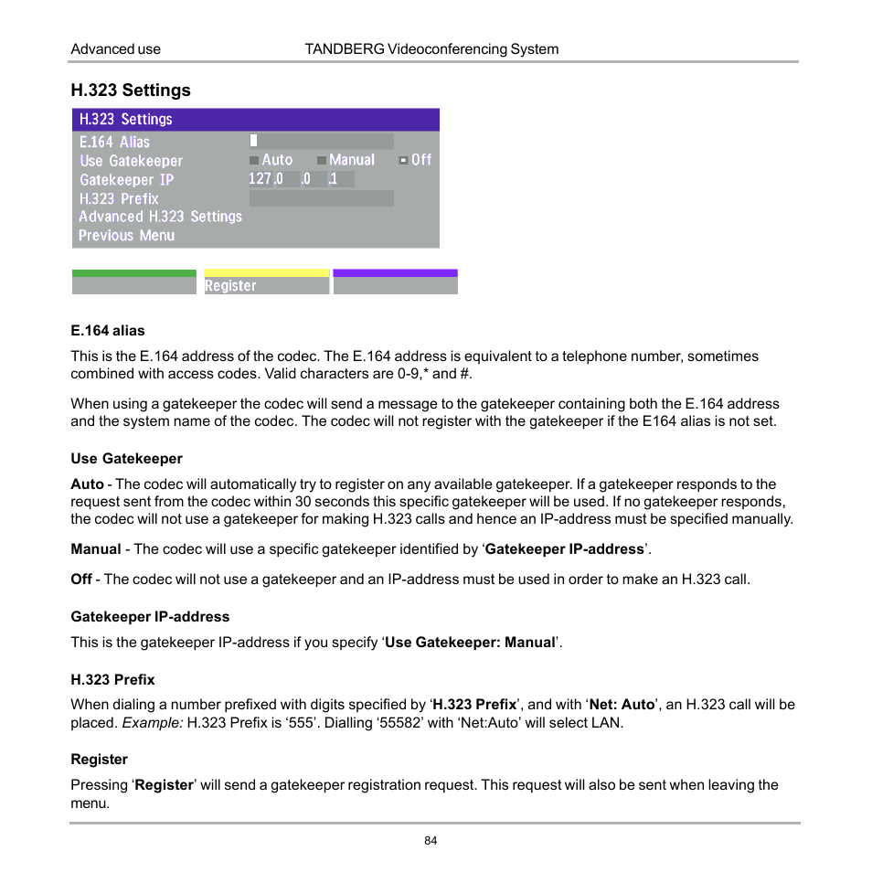Tandberg Data 7000 User Manual | Page 84 / 118