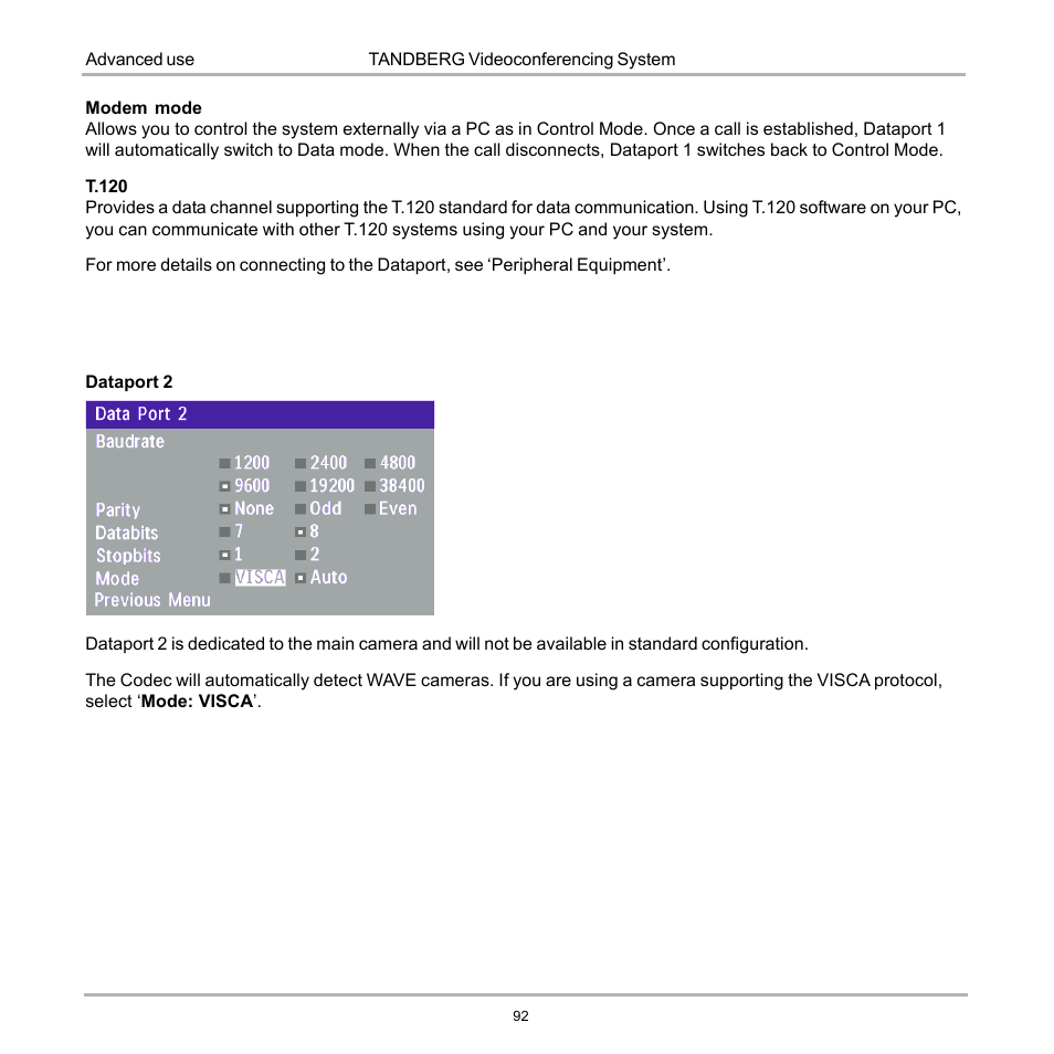 Tandberg Data 7000 User Manual | Page 92 / 118