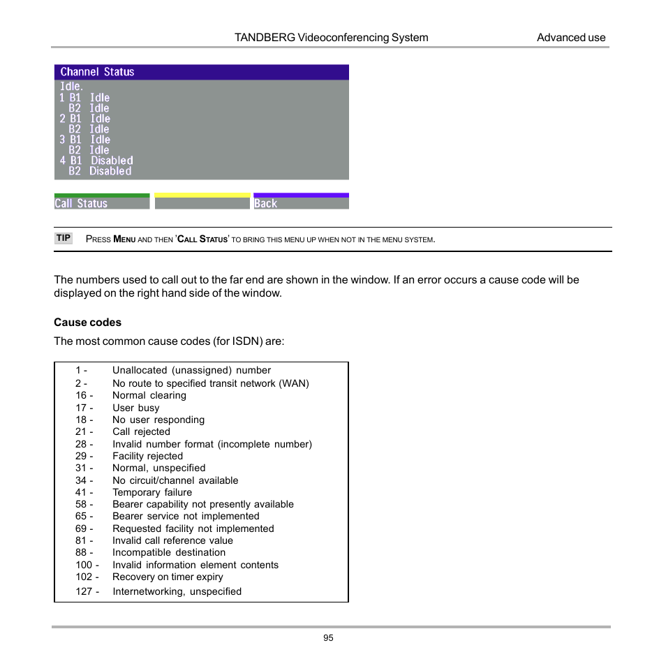 Tandberg Data 7000 User Manual | Page 95 / 118