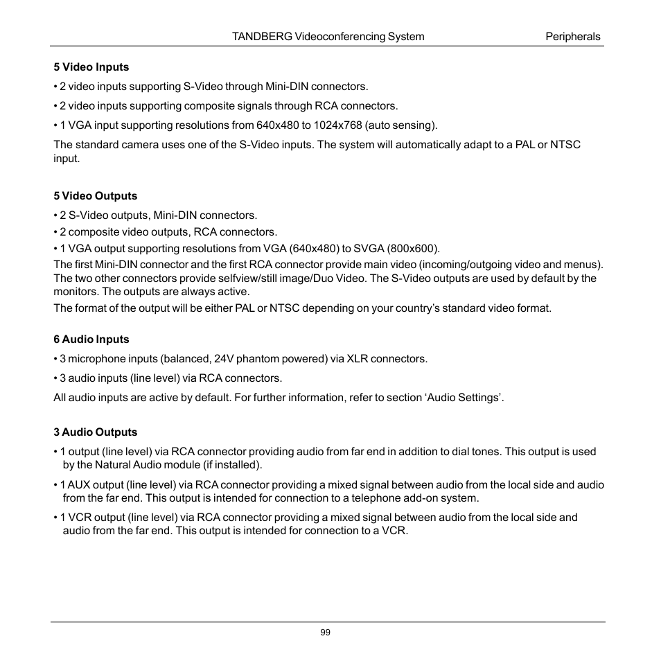 Tandberg Data 7000 User Manual | Page 99 / 118