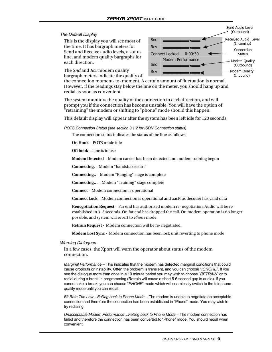 Telos Zephyr Xport User Manual | Page 19 / 57