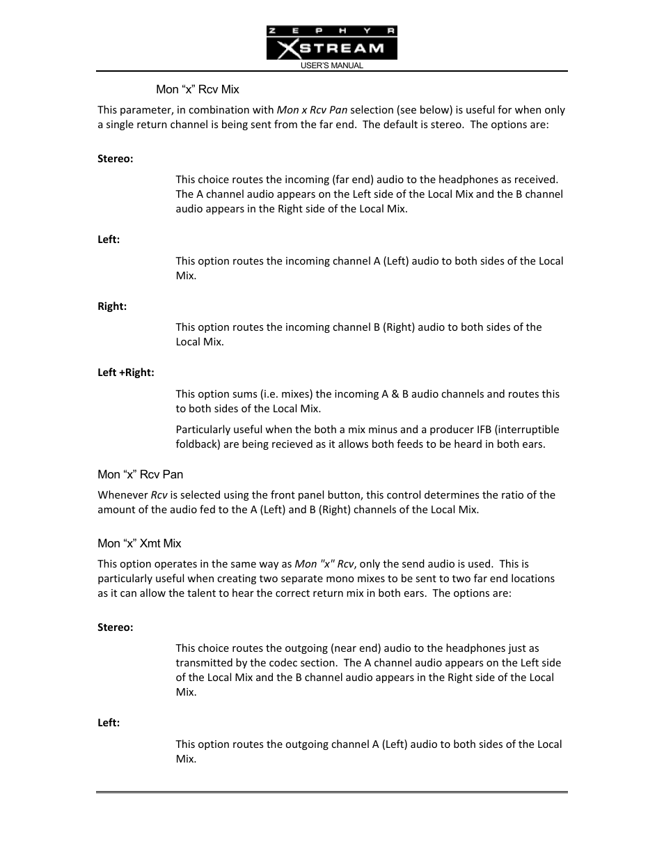 Telos Zephyr Xstream User Manual | Page 102 / 381