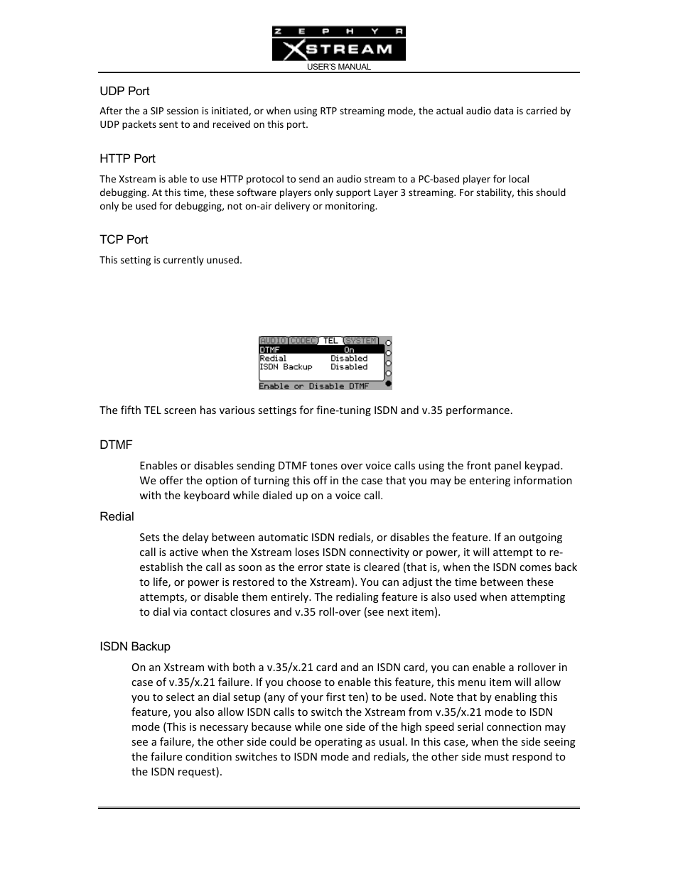 Telos Zephyr Xstream User Manual | Page 116 / 381