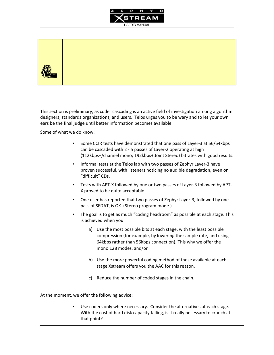 Telos Zephyr Xstream User Manual | Page 136 / 381