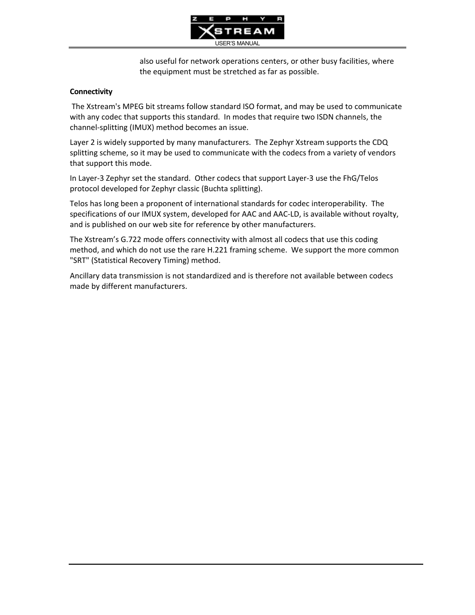 Telos Zephyr Xstream User Manual | Page 143 / 381