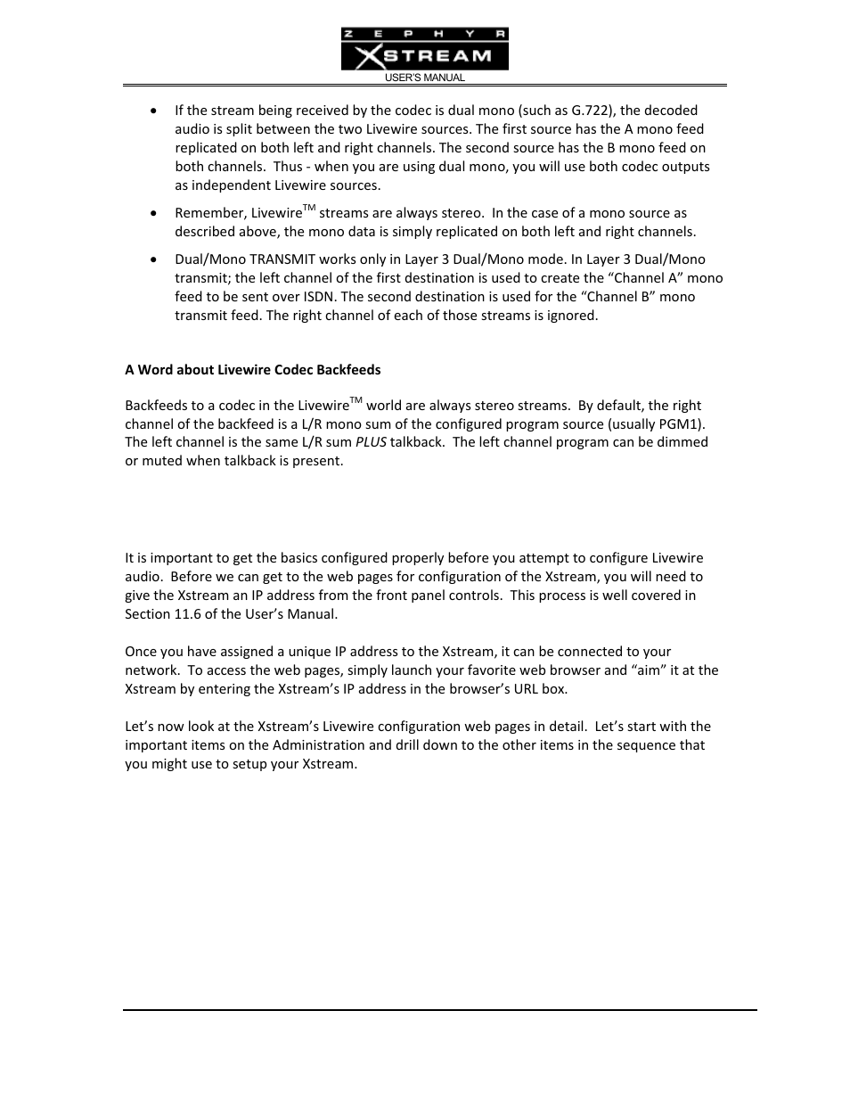 Telos Zephyr Xstream User Manual | Page 156 / 381