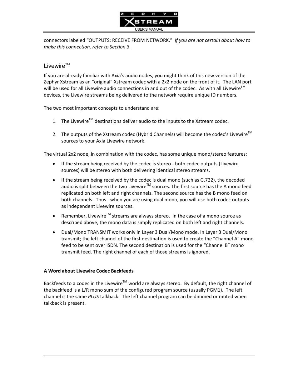 Telos Zephyr Xstream User Manual | Page 17 / 381