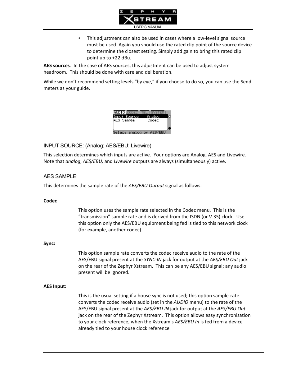 Telos Zephyr Xstream User Manual | Page 206 / 381