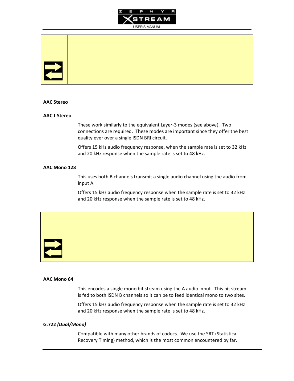 Telos Zephyr Xstream User Manual | Page 219 / 381