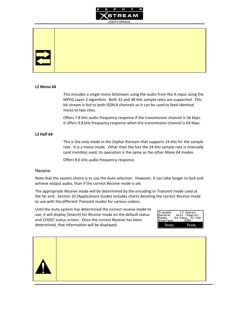 Telos Zephyr Xstream User Manual | Page 221 / 381