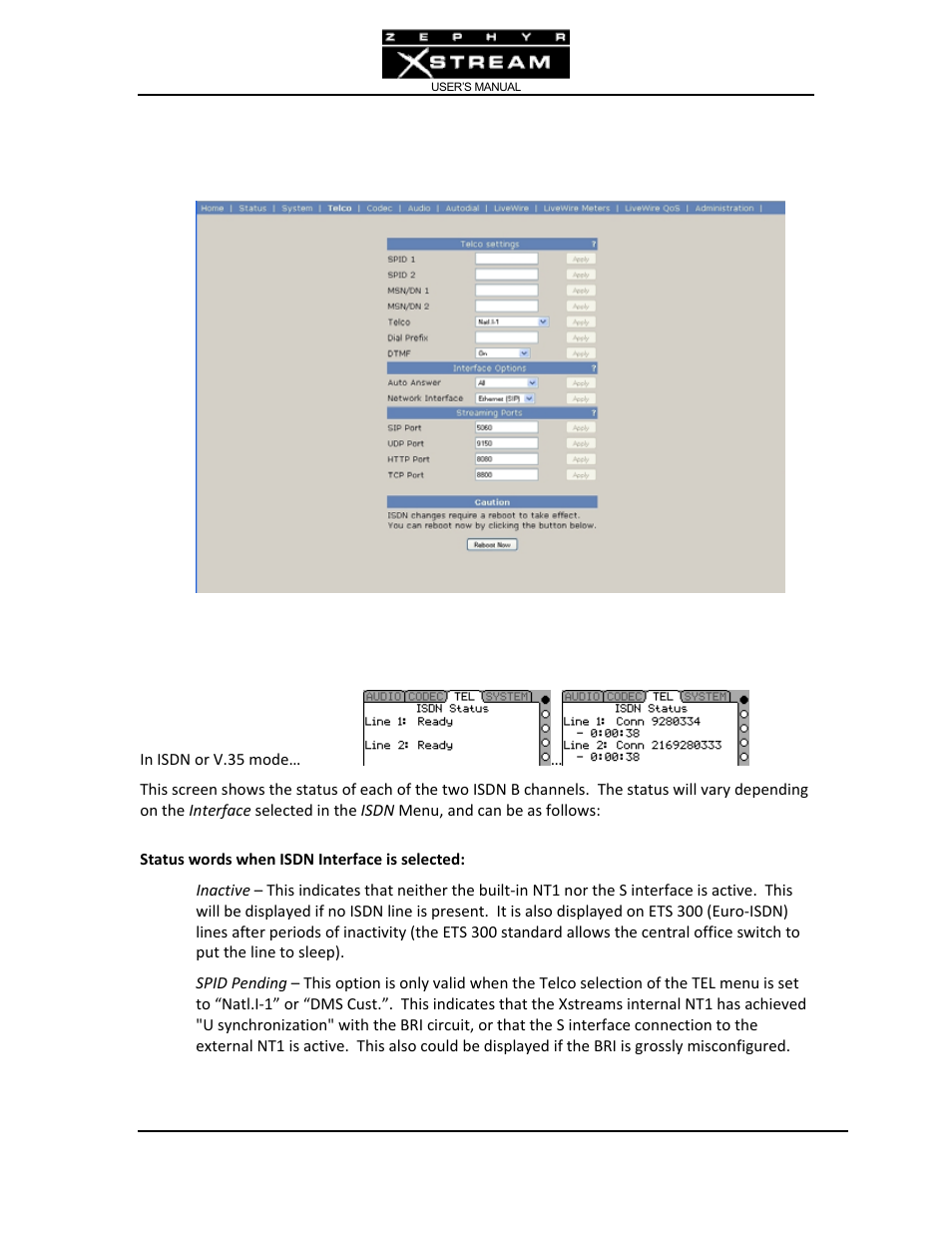 Telos Zephyr Xstream User Manual | Page 227 / 381