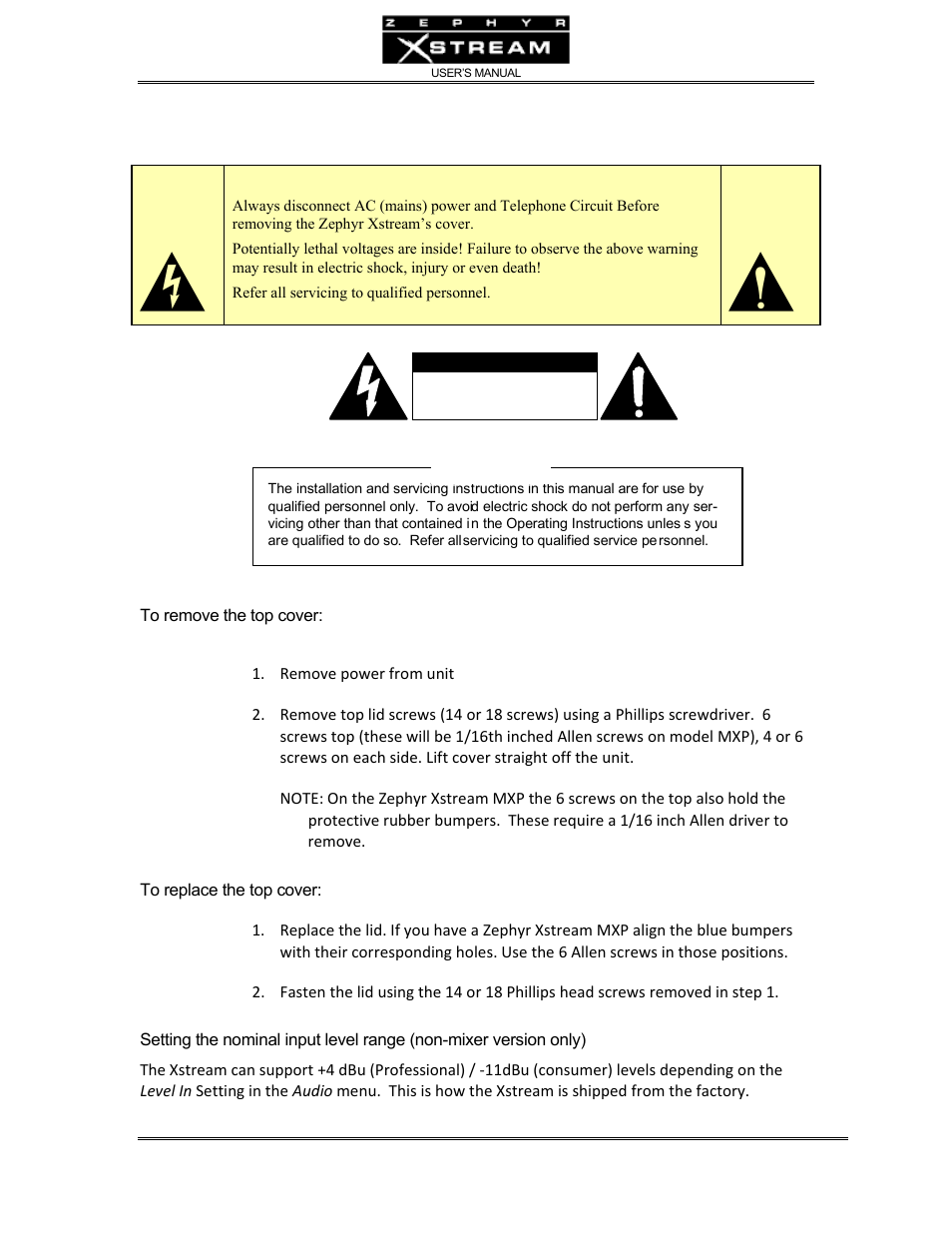 Telos Zephyr Xstream User Manual | Page 274 / 381