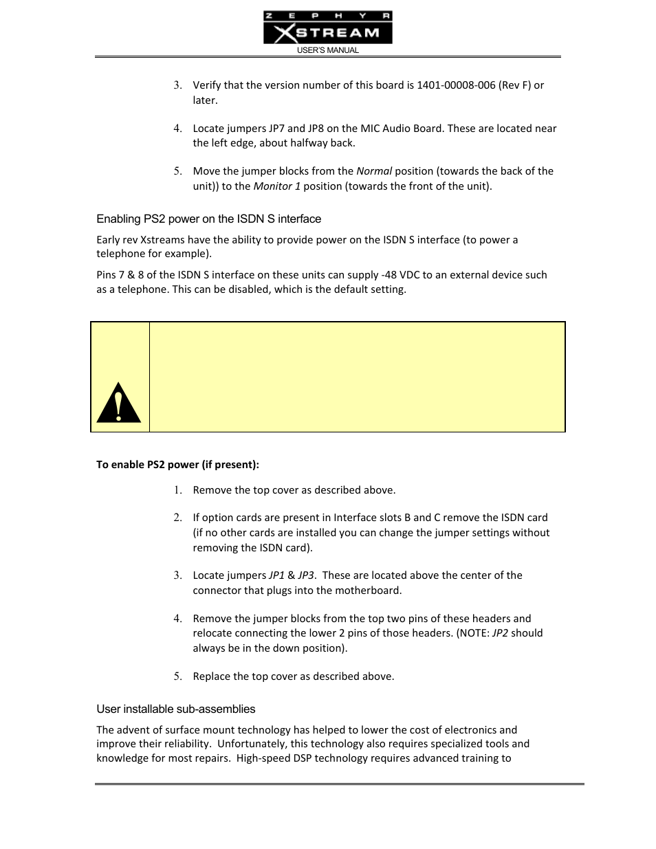 Telos Zephyr Xstream User Manual | Page 276 / 381