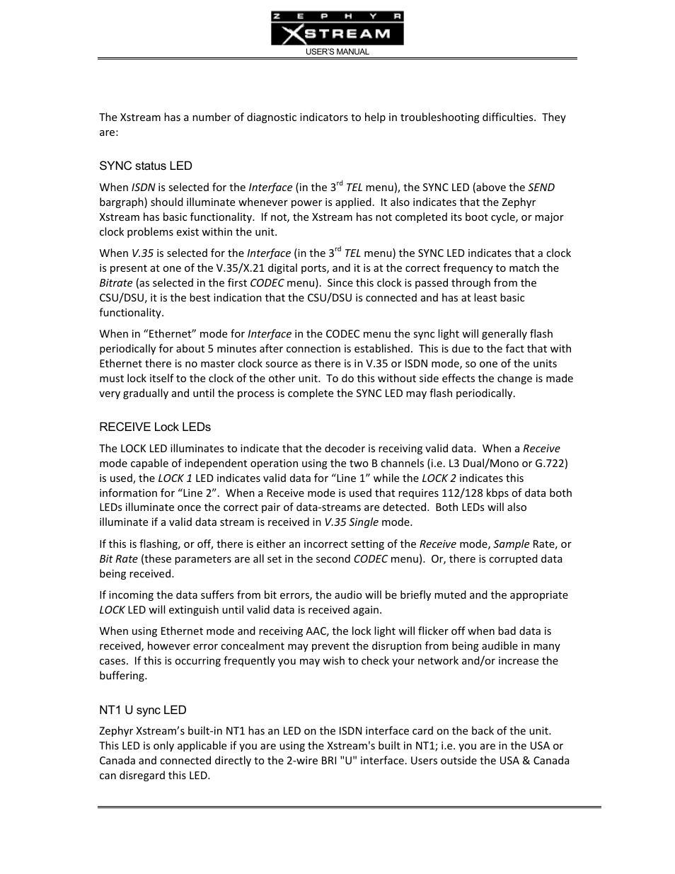 Telos Zephyr Xstream User Manual | Page 287 / 381