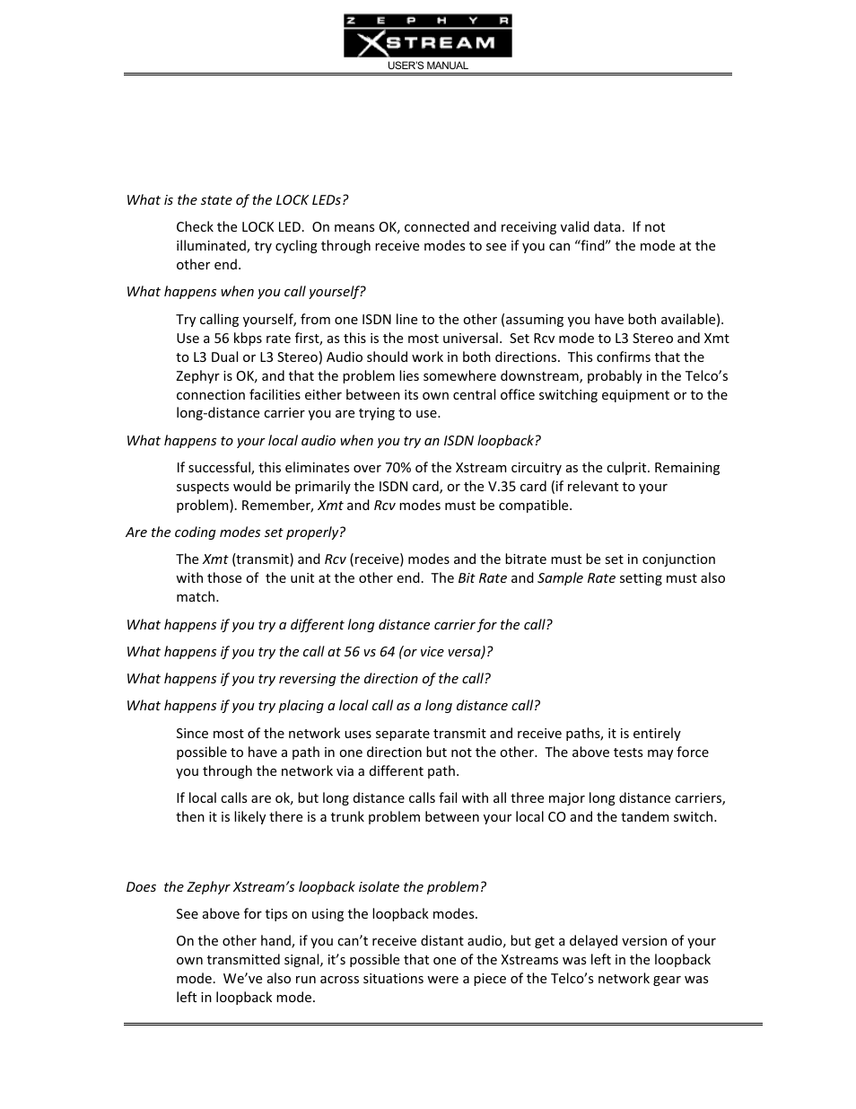 Telos Zephyr Xstream User Manual | Page 292 / 381