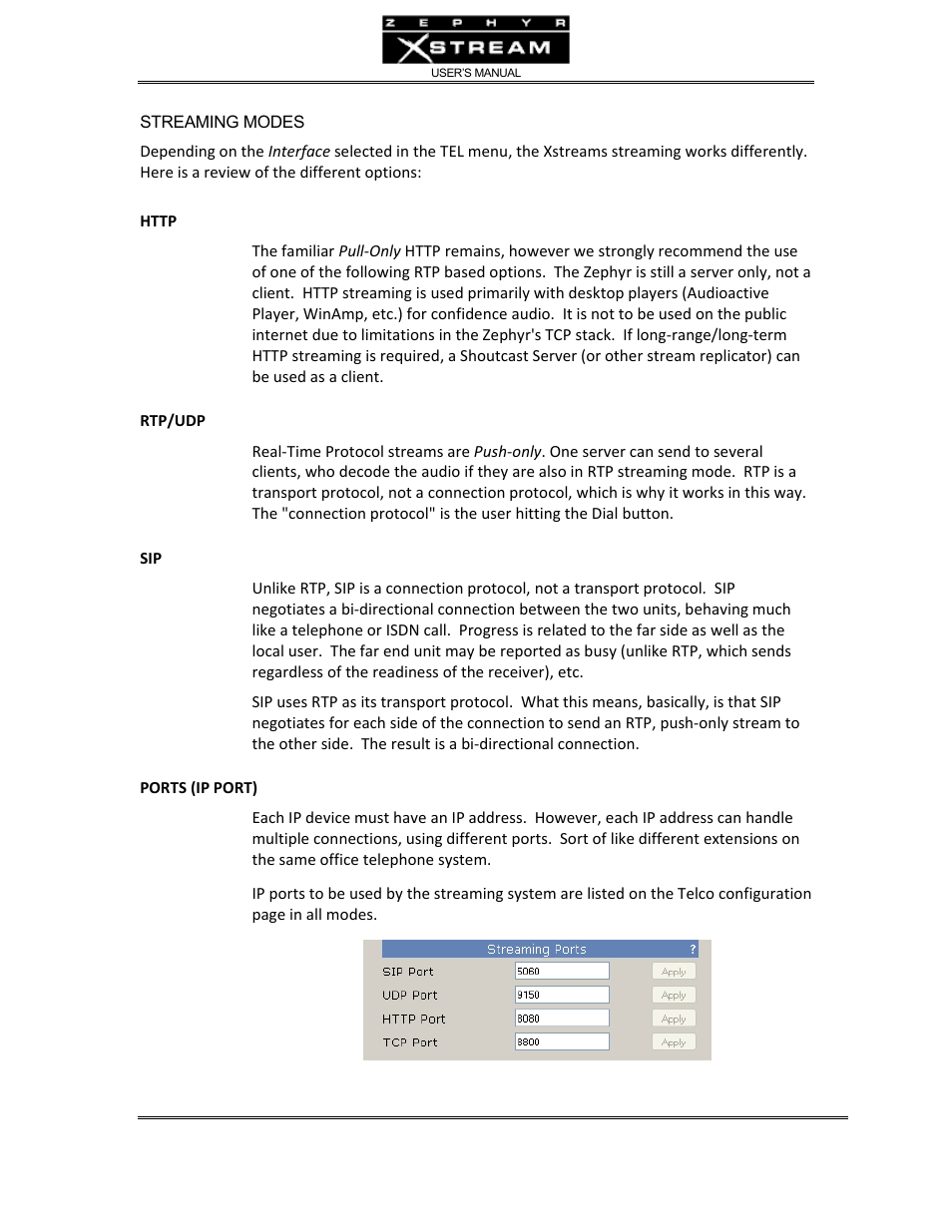 Telos Zephyr Xstream User Manual | Page 330 / 381