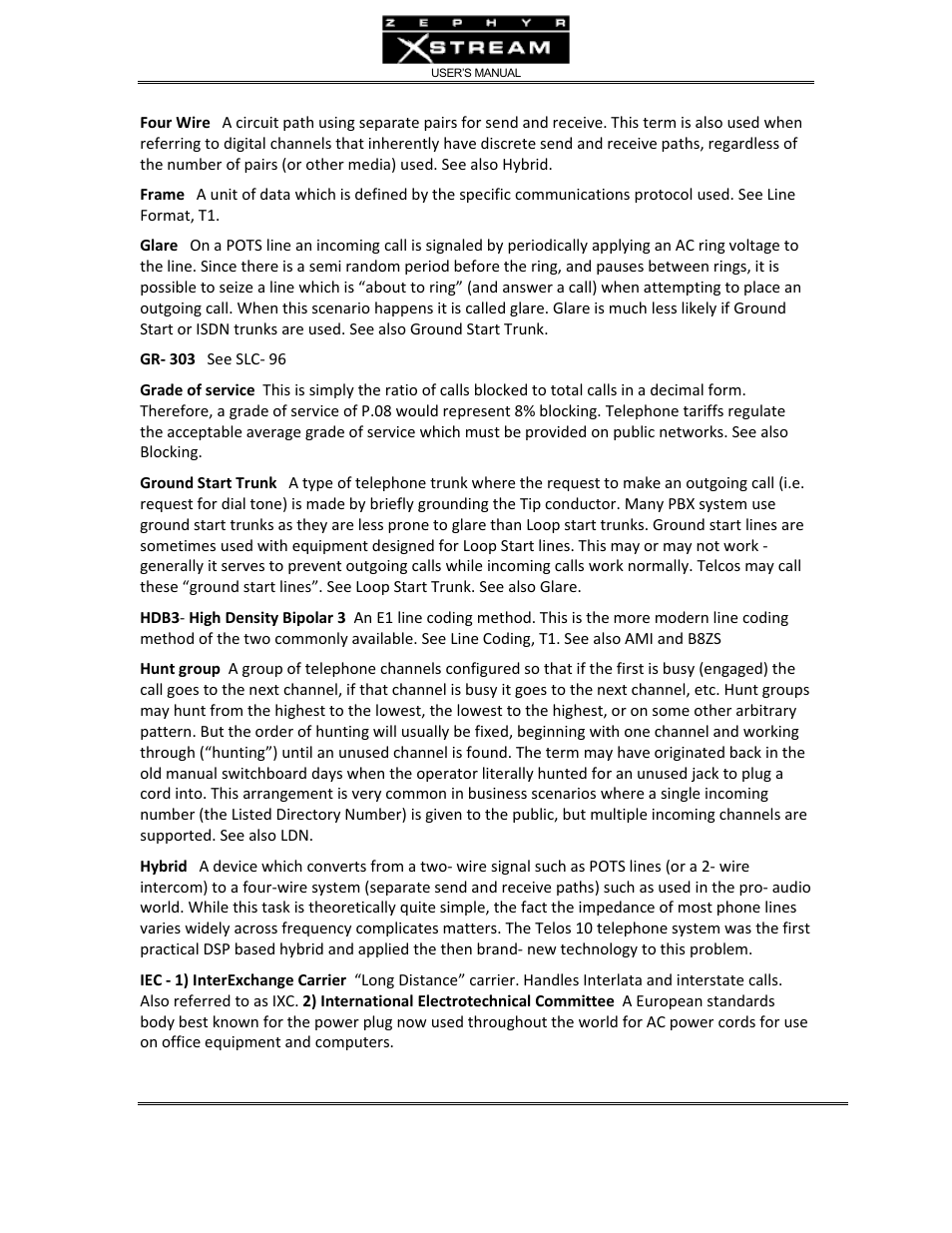 Telos Zephyr Xstream User Manual | Page 364 / 381