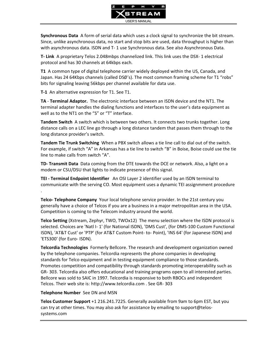 Telos Zephyr Xstream User Manual | Page 373 / 381