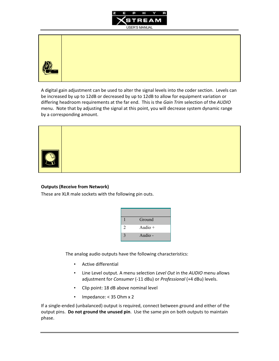 Telos Zephyr Xstream User Manual | Page 47 / 381