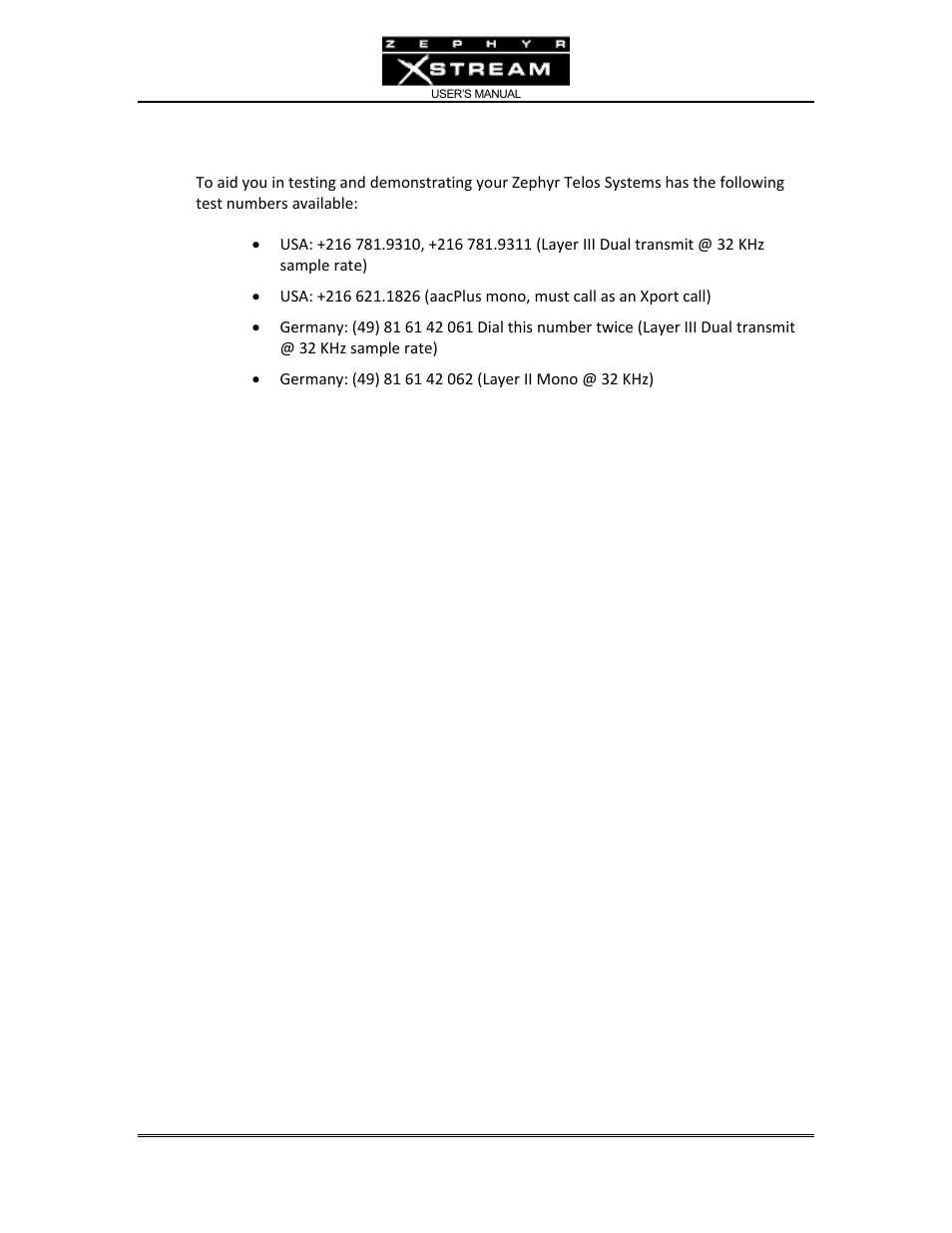 Telos Zephyr Xstream User Manual | Page 5 / 381