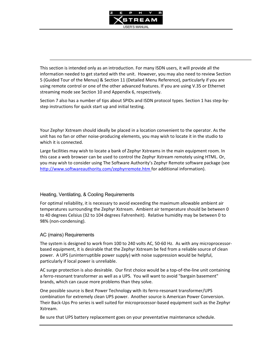Chapter 4: basic operation & installation | Telos Zephyr Xstream User Manual | Page 71 / 381