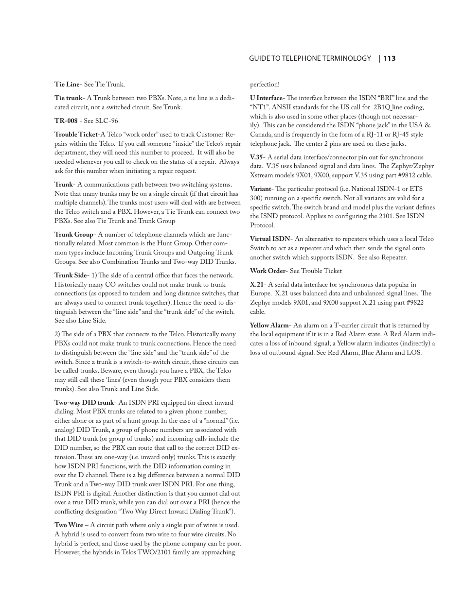Telos NX12 User Manual | Page 123 / 133