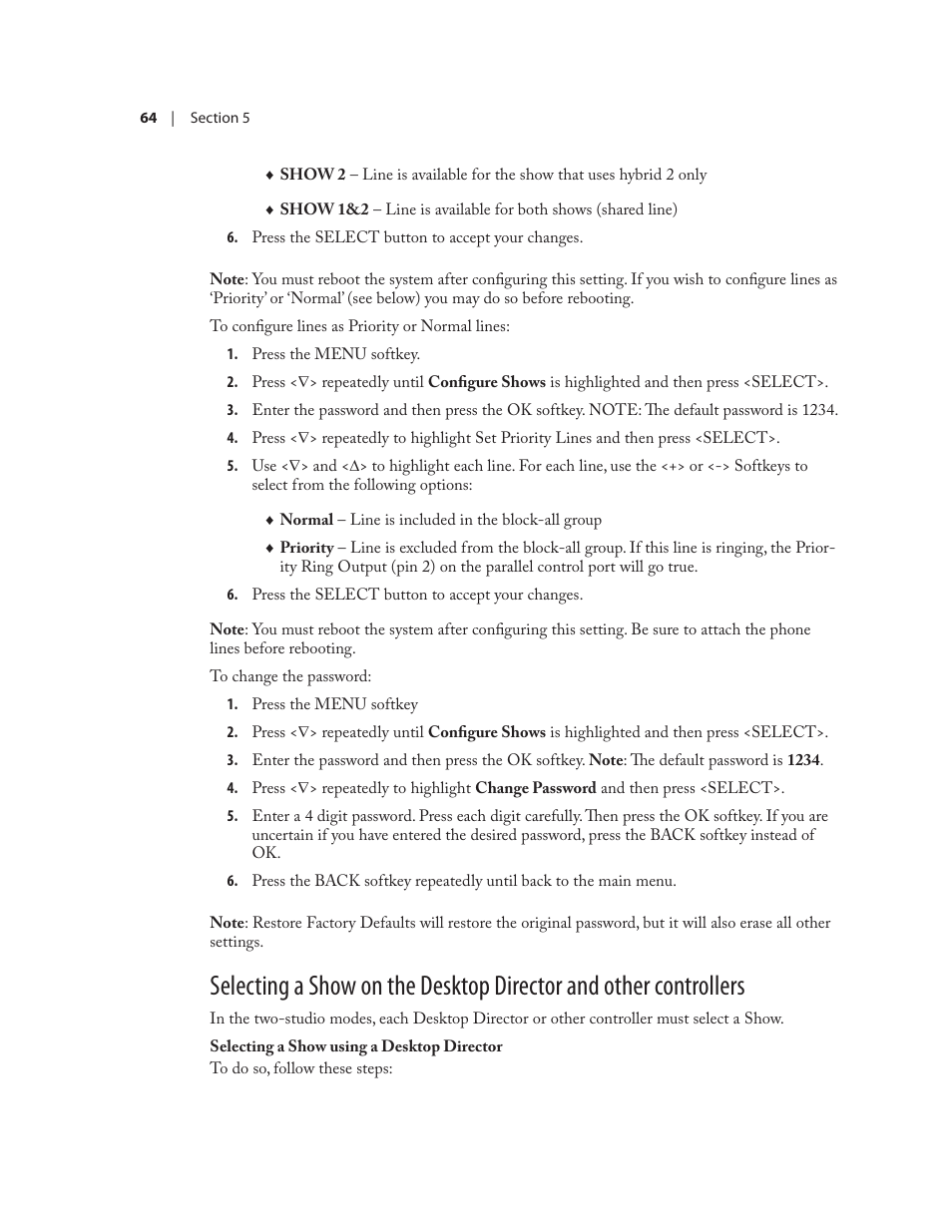 Telos NX12 User Manual | Page 74 / 133