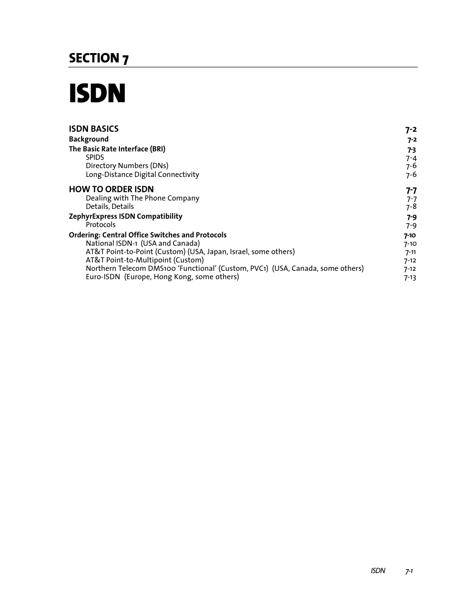 Isdn | Telos ZephyrExpress User Manual | Page 116 / 186