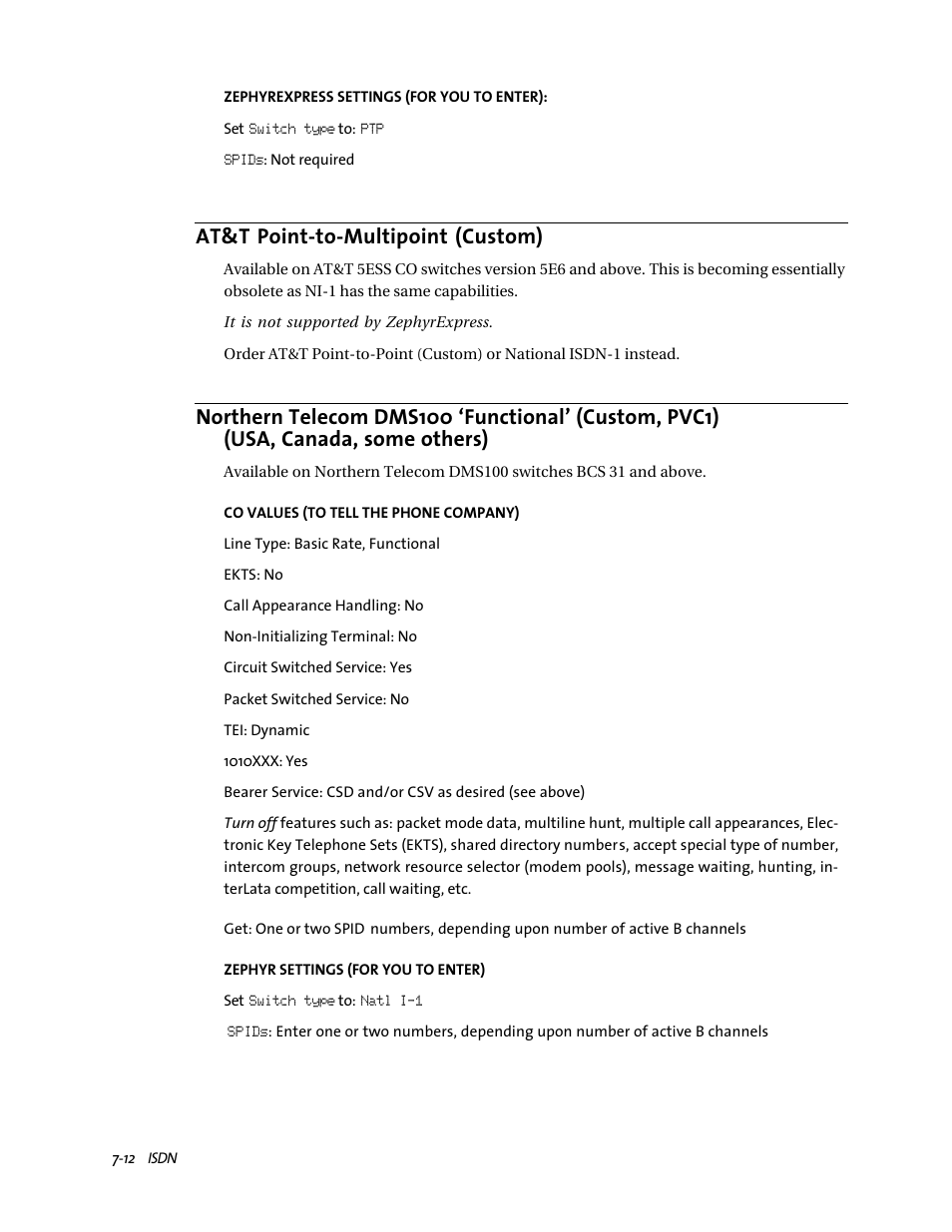 At&t point-to-multipoint (custom) | Telos ZephyrExpress User Manual | Page 127 / 186