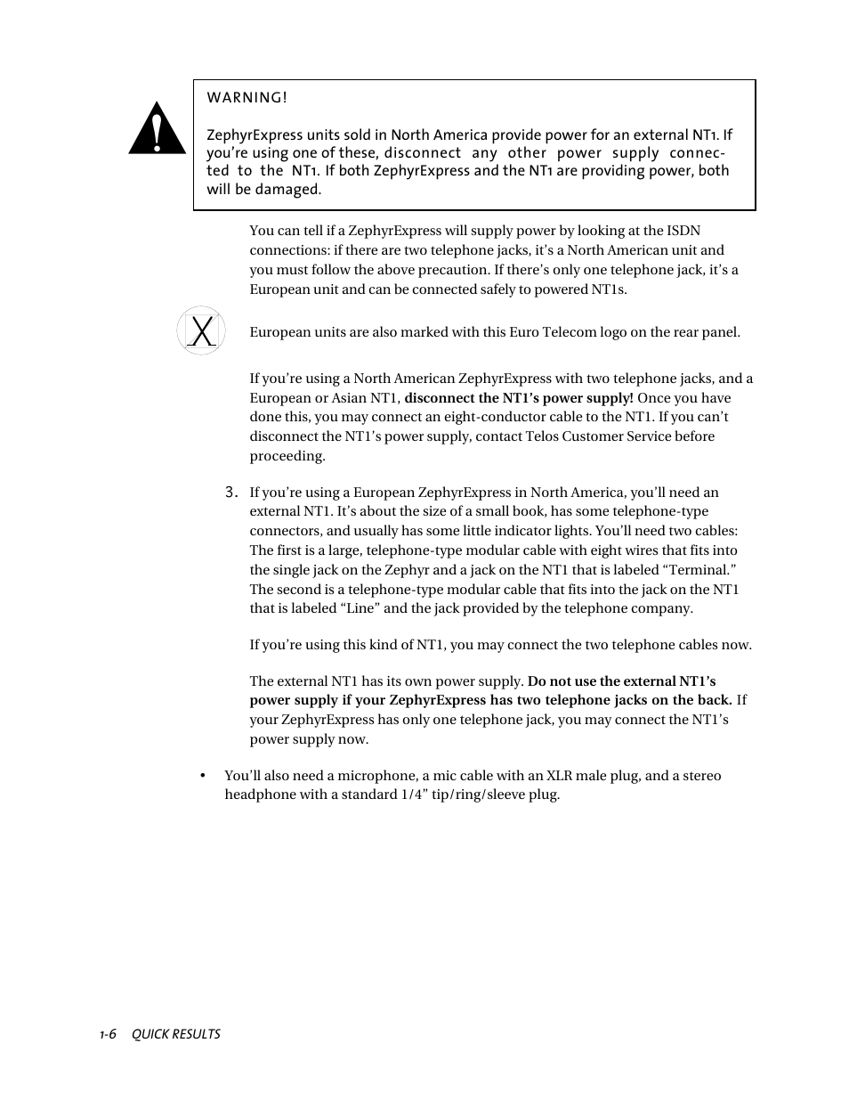 Telos ZephyrExpress User Manual | Page 18 / 186