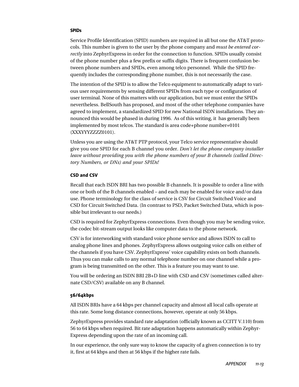 Telos ZephyrExpress User Manual | Page 180 / 186