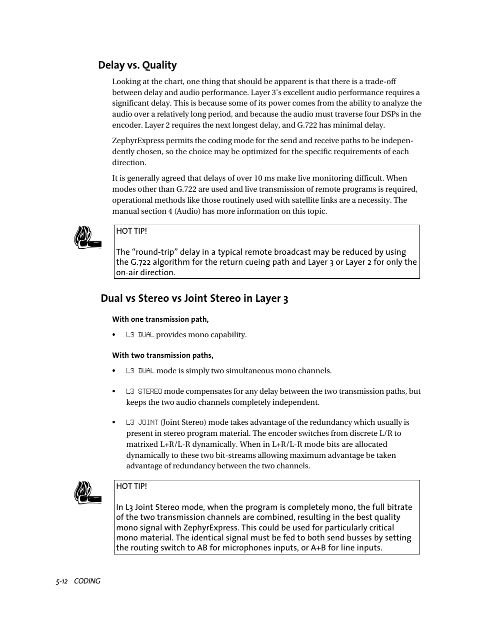 Telos ZephyrExpress User Manual | Page 90 / 186