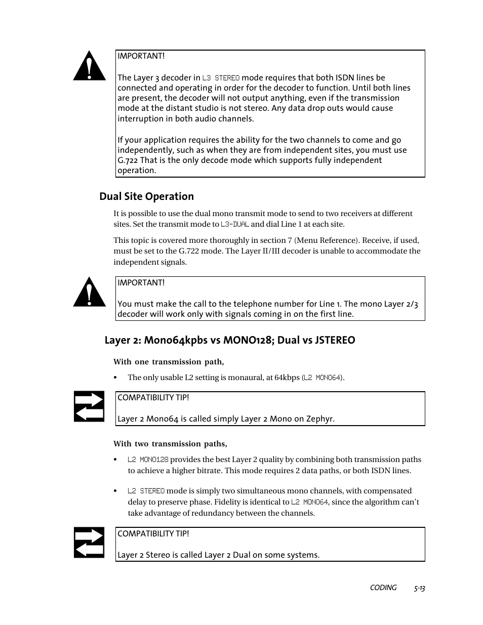 Telos ZephyrExpress User Manual | Page 91 / 186
