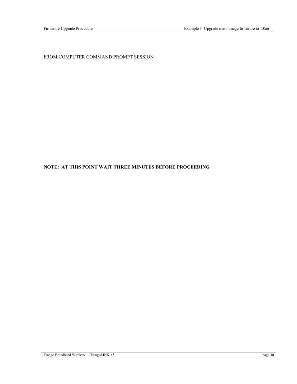 Trango Broadband TrangoLINK-45TM User Manual | Page 40 / 54