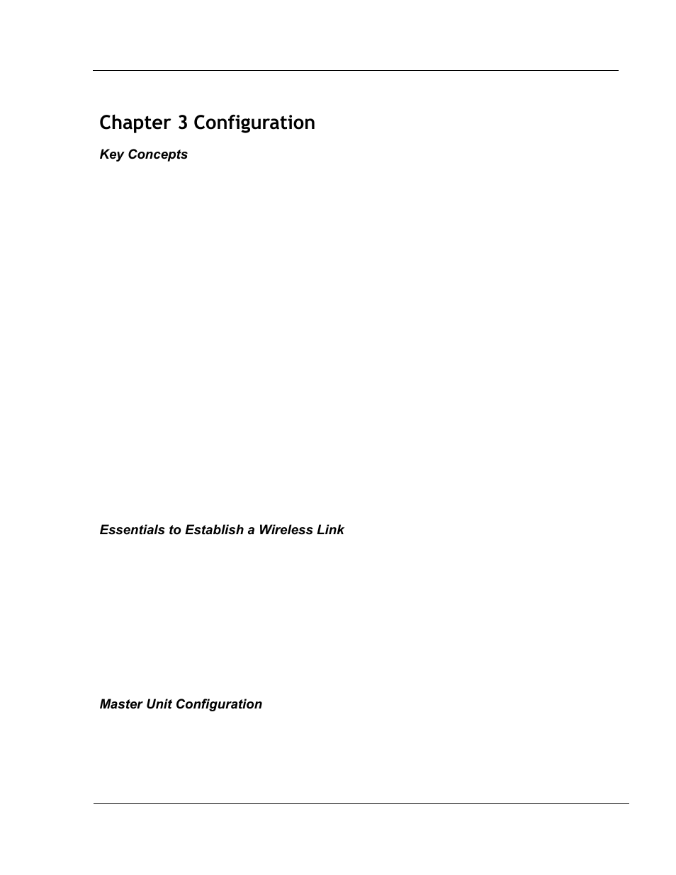 Chapter 3 configuration | Trango Broadband 5010 User Manual | Page 16 / 45