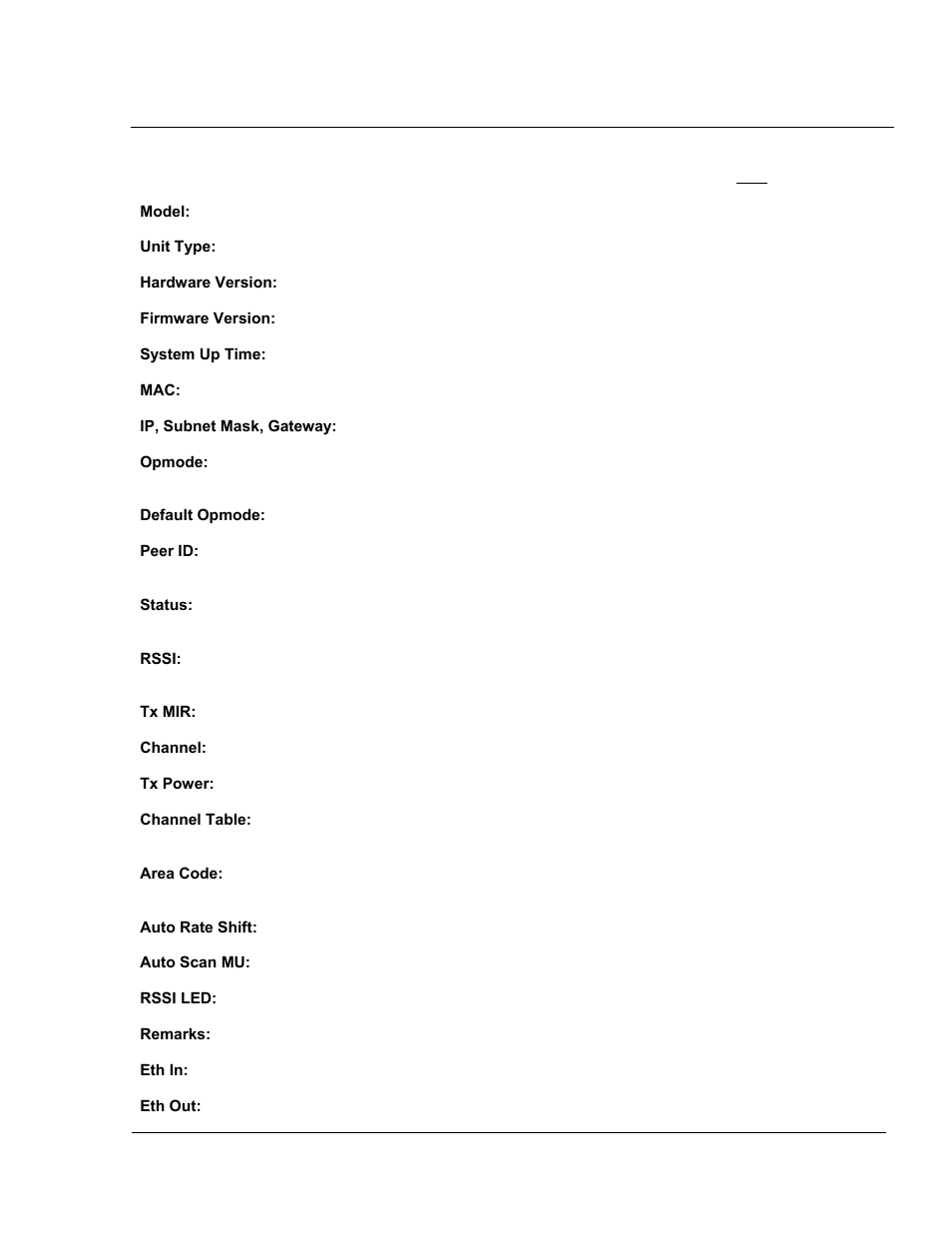 Trango Broadband 5010 User Manual | Page 36 / 45