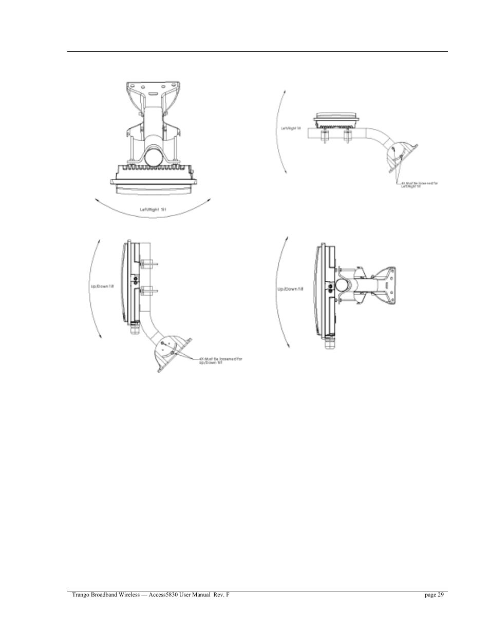 Trango Broadband Access5830 User Manual | Page 33 / 76