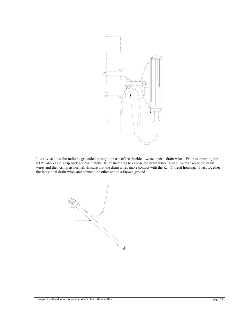 Trango Broadband Access5830 User Manual | Page 37 / 76
