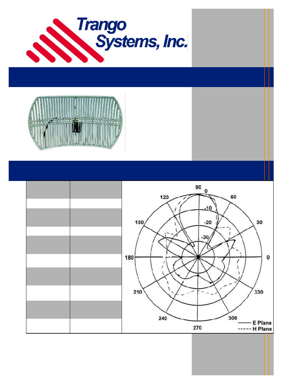 Trango Broadband AD2401-24 User Manual | 1 page